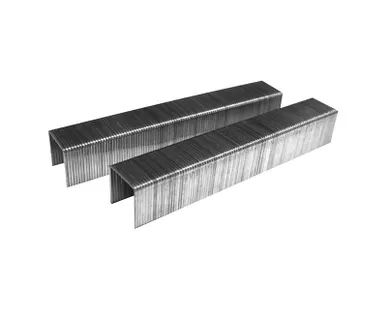 фото Скобы для степлера закаленные тип 53 прямоугольные 10мм, 1000шт Бибер 85818