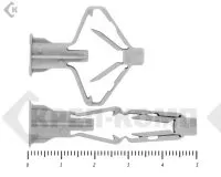 фото Дюбель "Бабочка" 10*50 (500шт)