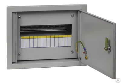 Фото №0 Щит распределительный металлический ЩРВ-18 IP31 (встраиваемый)