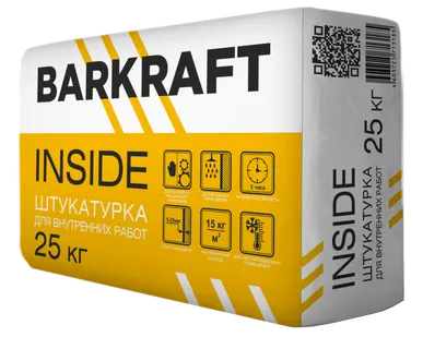 фото Штукатурка BARKRAFT "INSIDE" (25кг)