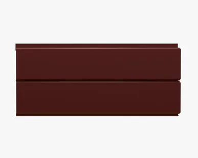 фото Сайдинг Фасадная панель «Софит» 0.45 мм RAL 3011, Красно-коричневый