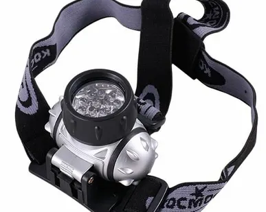 фото Фонарь Космос/Supermax H19-Led 19*Led 3*AAA налобный 97676