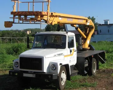 фото Аренда автовышки телескопической 18м