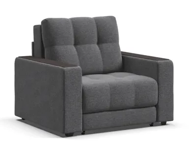 фото Кресло-кровать BOSS 2.0 рогожка Malmo серый