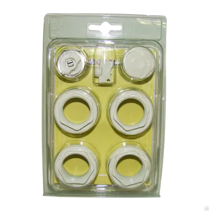 Фото №0 Комплект для подключения радиатора 3/4 без кронштейнов Global KIT