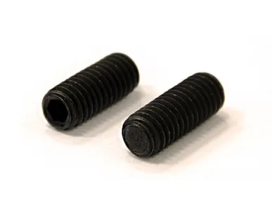 фото Винт установочный стопорный, с внутренним шестигранником, с плоским концом, DIN 913, без покрытия