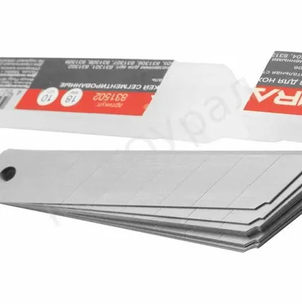 Фото №0 Лезвие 18мм по 10 шт