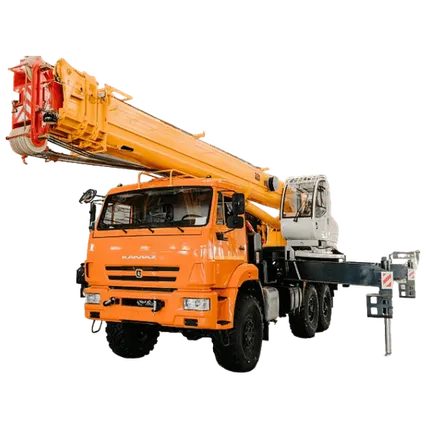 Фото №0 Автокран-вездеход 32 тонны 31 метр стрела