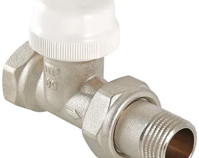 фото Термоголовка, термостатический клапан, вентиль для радиатора VALTEC VT.032.N.05 хром прямой