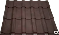 фото Металлочерепица Kvinta, в покрытии Полиэстер, толщина только 0.5 мм