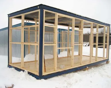 фото Вагончики,каркасы