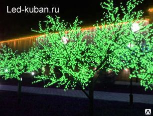 фото Светодиодные деревья «Вишневое дерево» 1,8М ландшафтное оформление