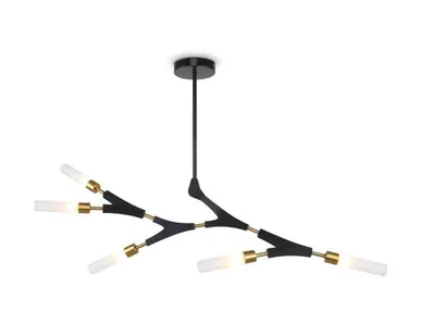 фото Светильник подвесной FREYA FR5213PL-05B черный, прозрачный