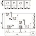 фото Изолятор шинный "Лесенка" 600А 12кВ EKF plc-sl-600