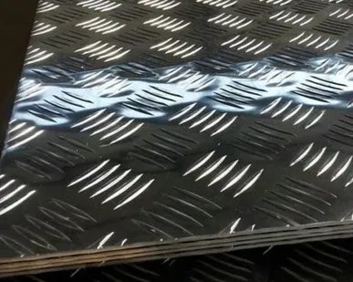 фото Лист алюминиевый рифленый 2х1500х6000 мм дуэт impol