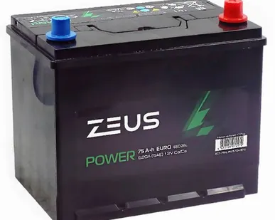 фото Аккумулятор ZEUS POWER Asia 65D26L 75 Ач о.п.