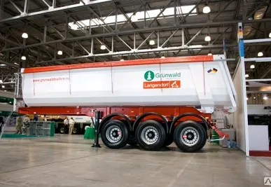 фото Grunwald 9453-0000010-50 (самосвальный полукруглый, 34 м3) ССУ 1220