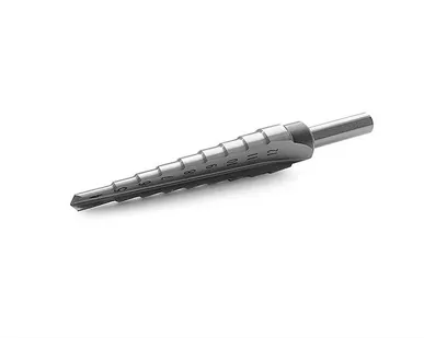 фото Ступенчатое сверло MESSER с прямой канавкой. Диаметр 4-12мм. Ступеней 9.