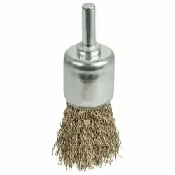фото Кордщетка кисть для дрели (мягкий ворс) 22 мм, хв. 6 мм, ПРАКТИКА