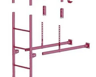 фото Фасадная лестница BORGE3 м верхняя
секция.