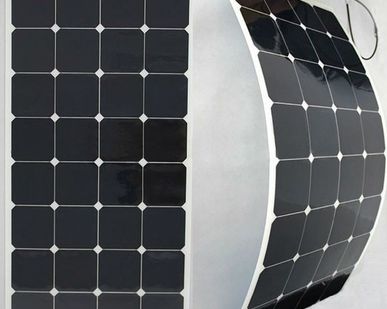фото Гибкая солнечная панель 100вт 12в Моно цена цена производителя