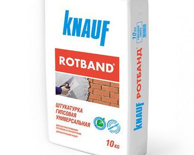 фото Штукатурка гипсовая КНАУФ РОТБАНД