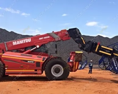 фото Аренда телескопического погрузчика Manitou MHT-X 14350, Москва