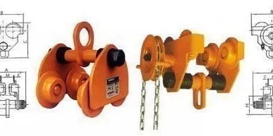 фото Тележка к тали ручной с механизмом передвижения 3,0 т, 12 м TOR