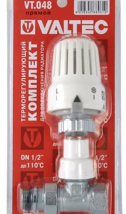Фото №0 Термостатический клапан, термоголовка для радиатора VALTEC VT.048.N.04