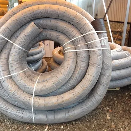 Фото №0 Труба дренажная N ПНД d 110 с перфорацией в Тураг-фильтре (50м) чёрный