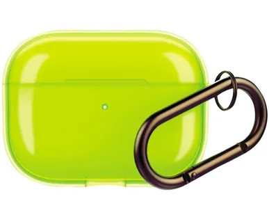 фото Силиконовый чехол Deppa с карабином для AirPods Pro (47306) Yellow