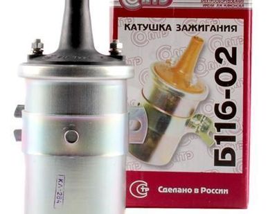 фото Катушка зажигания ГАЗ дв. ЗМЗ-402 Б-116-02