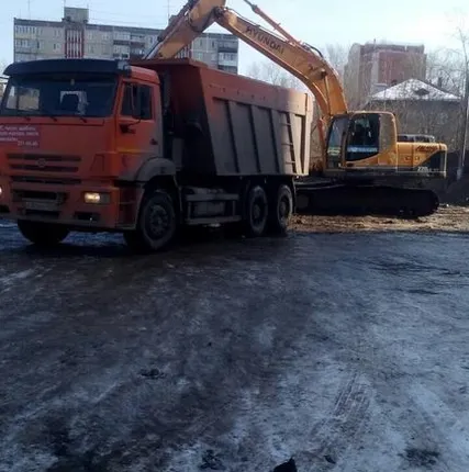 Фото №0 Вывоз снега с придомовой территории