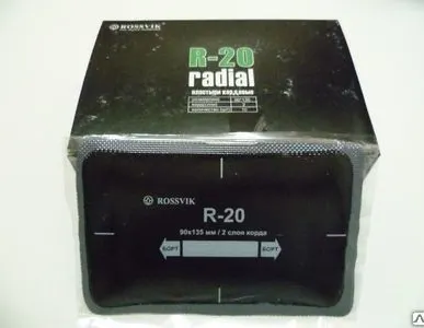 фото Пластырь кордовый для рад. шин R-20 (90х135мм)