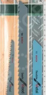 фото Набор пильных полотен Bosch S 922 EF/S 644 D/S 1111 K