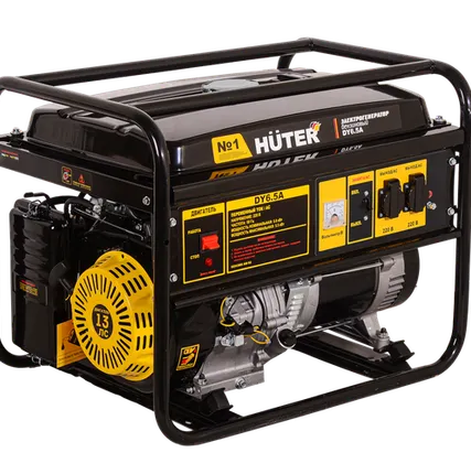 Фото №0 Бензиновый генератор Huter DY6.5A