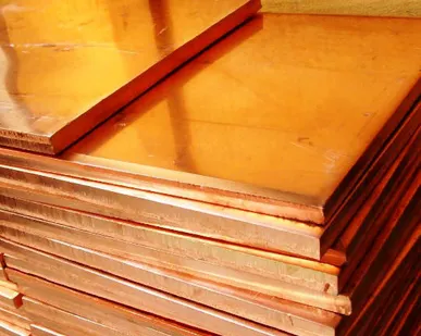 фото Плита медная 25 - 150 мм ГОСТ 1173-2006 М1 М1р М1ф М2 М2р М3 М3р