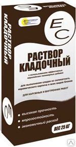 фото ЕС Раствор кладочный 25кг
