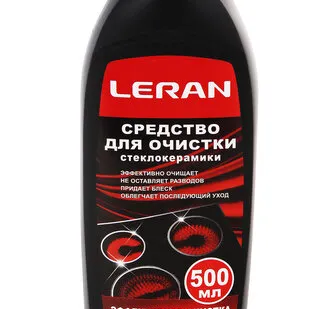 фото Чистящие средства для плит Leran 04003 для стеклокерамики 500мл