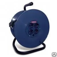 фото Удлинитель ТМ Союз силовой на катушке с 4 гнезда 1300 Вт 40 м
