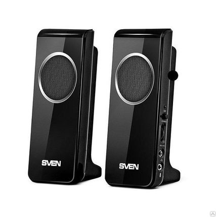 Фото №0 Колонки 2.0 SVEN 314, 2x2Вт USB