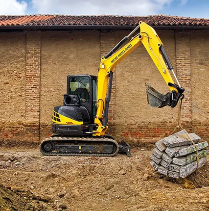 Фото №0 Мини экскаваторы New Holland E50B SR.