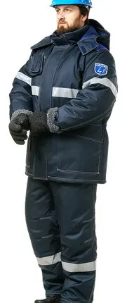 Фото №0 Костюм зимний «ОйлСтат-2» для защиты от нефти и нефтепродуктов, пониженных температур, воздействия статического электричества, механических воздействий: истирания и ОПЗ