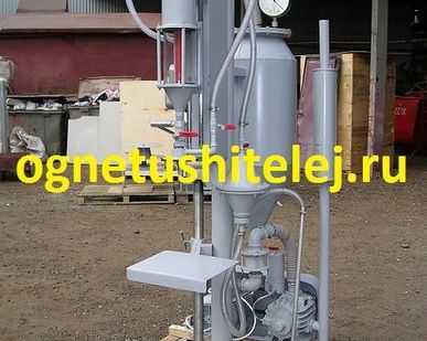 фото Оборудование для технического обслуживания и перезарядки огнетушителей