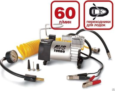 фото Компрессор автомобильный Turbo AVS KS 600.