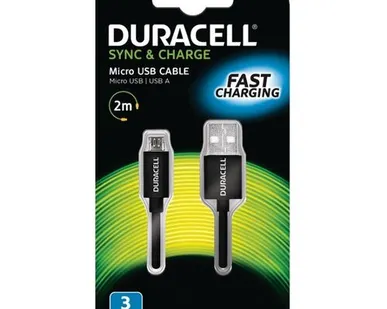 фото Кабель Duracell USB - microUSB