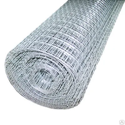 Фото №0 Сетка сварная оцинкованная 50х50х2,5х1,5 м (рулон 30 м и 15 м)