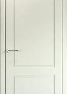 фото Межкомнатные двери ALBERO "Нео-Классика-2" Эмаль Латте/защелка магнитная (ДГ)
