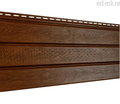 Фото №0 Софит PRO с частичной перфорацией дуб