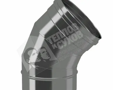 фото Отвод 45 OM-Р AISI 316 0,5 мм 250